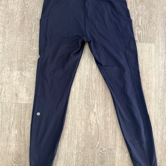 Lululemon Speed Up Tight *Full-On Luxtreme 28" Size 10 Navy - Picture 2 of 10